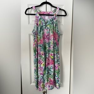 Stella Parker halter dress Size XL Great swim cover-up
